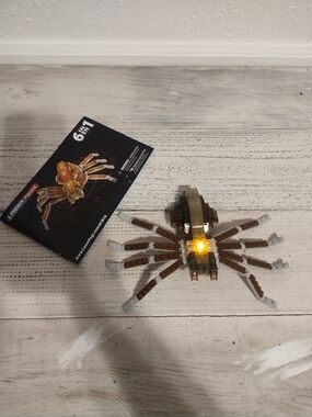 Laser Pegs Spider 6-In-1 Building Set Instruction Booklet